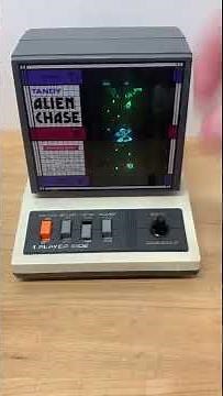 Vintage Tandy Radio Shack Alien Chase Video Arcade Game Tabletop