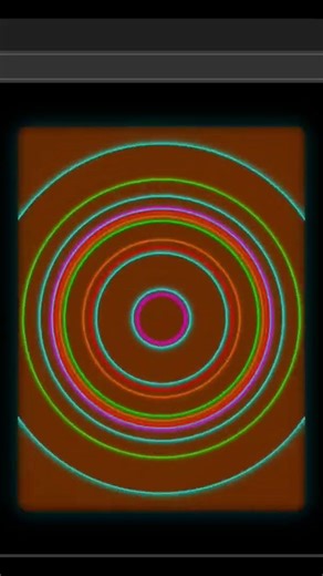 Neon tunnel with HTML CSS JavaScript 🔥 animation #trending #viral #coding #shorts