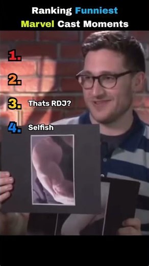 Ranking Funniest Marvel Cast Clips #funny #clips #fails