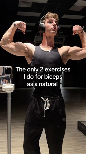 The only 2 bicep exercises I do as a natural lifter