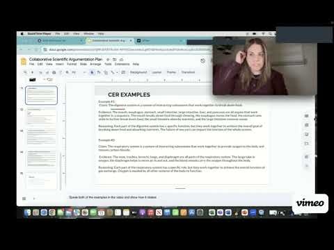 Scientific Argumentation in Practice