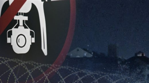 Drones getting into prisons like 'pack of wasps' - as footage shows why drug drops are so hard to stop