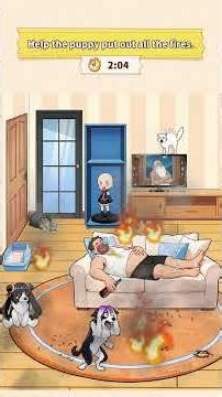 Brain Puzzle 3 Crazy Mind Level 37 Dog Fire Rescue