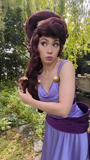 Megara, but my friends call me Meg, at least they would if I had any friends 💜 #disney #hercules #liveactionhercules #megara #meghercules #cosplay #megaracosplay #megherculescosplay #megarahercules #disneyhercules
