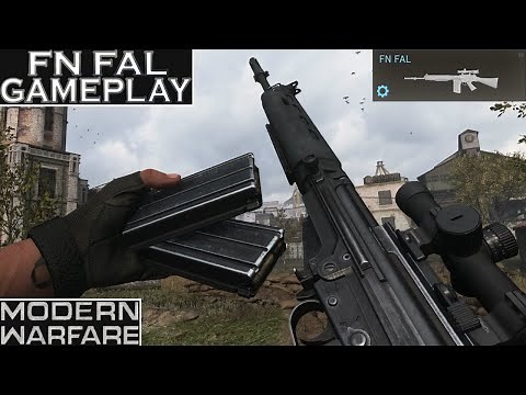 Modern Warfare FN FAL Sniper (FAL) Gameplay