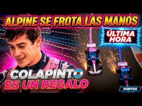EL TALENTO DE COLAPINTO SE DESBORDA TRAS MIAMI Y ALPINE F1 SE FROTA LAS MANOS CON UN DIAMANTE BARATO