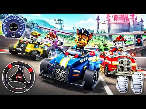 New PAW Patrol: Grand Prix - Cars Racing Simulator 3D - PC GamePlay #3