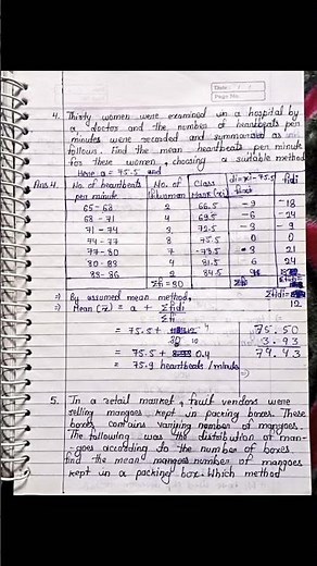 Class 10th Maths CHAPTER 14 STATISTICS || EXERCISE 14.1 || Complete Solution