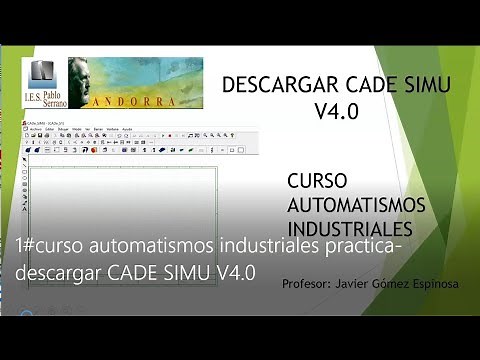 1# Industrial Automation Course - DOWNLOAD CADE SIMU V4.0 and PC SIMU V4.0 for FREE