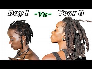 VISUAL SEMI FREEFORM LOC JOURNEY | 3 Year Loc Update | Thick Locs - With Lots of Pictures and Videos