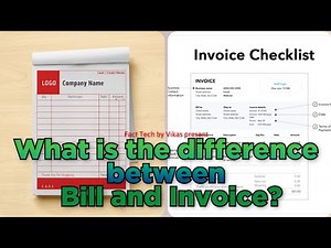 What is the difference between Bill & Invoice?