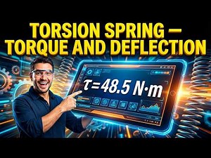Torsion Spring — Torque and Deflection Calculator — How to Use It | Engineering Tool
