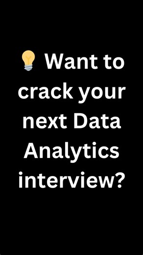 Code Crush on Instagram: "🚀 Want to crack your Data Analytics Interview in 2025? I’ve created a GitHub Repo with 800+ Interview Q&A covering — 🐍 Python | 🗄️ SQL | 📊 Power BI | 📈 Tableau | 📘 Excel | 📉 R | 📐 Math | 🧩 Aptitude All real questions asked in top companies! 💼 Prepare smarter, not harder 💪 💬 Comment “Interview” if you want the repo link! ❤️ Like, 🔁 Share, and 👥 Follow for daily analytics content! #dataanalytics #sqlinterview #pythoninterview #powerbi #tableau #exceltips #da