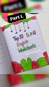 88K views · 554 reactions | ✨ Top 10 LKG English Worksheets – Part 1 ✨ Fun, colourful, and engaging activities to help little learners practice vowels, beginning sounds, letter identification, and more! Perfect for LKG kids to boost early reading skills in a playful way.  Follow @kittuzworld for daily learning ideas! #LKGWorksheets #EnglishWorksheets #KidsLearning #HomeschoolingMom #EarlyLearningFun #Kittuzworld #PreschoolActivities | Renu Bala | Facebook