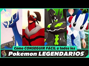 🌟 Cómo Conseguir a TODOS los Pokémon Legendarios en Leyendas Pokémon Z-A 🔥 Guía Completa