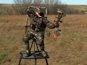 Big Game The Defender Tripod Stand, Deer Hunting Ladder w/ Rotating Seat