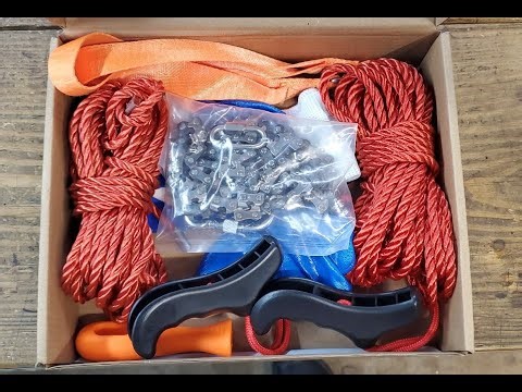 Unboxing and reviewing an Sensilin Rope Saw