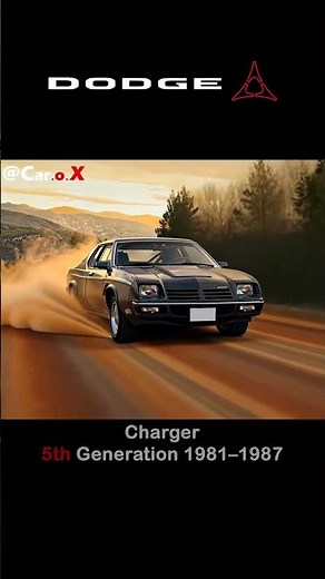 Dodge Charger Evolution - From (1966-2025)