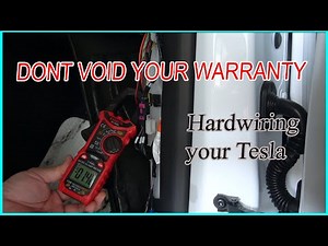 Don't void your warranty | 12v switched accessory power Tesla | Hardwire Install
