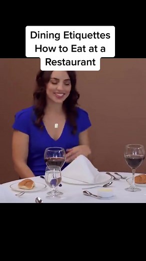 How to eat at at a restaurant, Dining Etiquettes