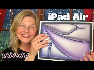 ASMR | iPad Air Unboxing includes Magic Mouse, Pencil Pro, & Magic Keyboard Tapping 😍🎉✨