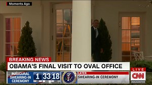 Barack Obama leaves the Oval Office for the last time as president http://cnn.it/2j23p2d | CNN International