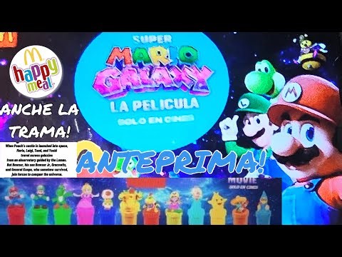 Super Mario Galaxy Il Film 2026 | Happy Meal | Anteprima!