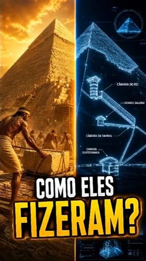 Como os Egípcios Construíram as Pirâmides Sem Máquinas? 😱 O Mistério Revelado