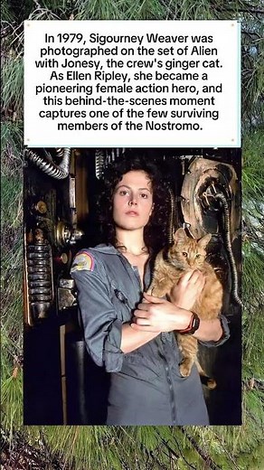 Ripley and Jonesy: Behind the Scenes of Alien 1979 🐱