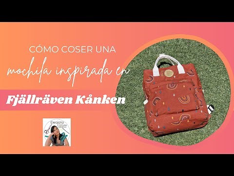 Backpack tutorial inspired by Fjällräven Kånken