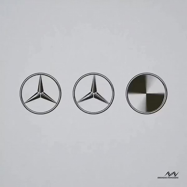 Mercedes vs BMW: Logo Transformation After Speeding