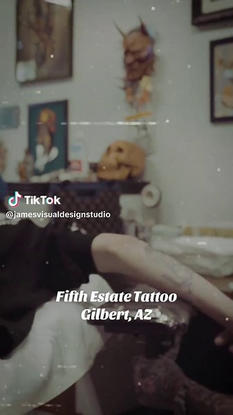 Not only did my team make a little promo for them, but I got a tattoo out of it! #localbusiness #brandcontent #brandcontentcreator #iowaphotographer #iowaphotography #arizona #tattooartist #tattootiktok