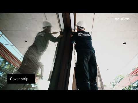 Installation of the Schüco all-in-one system | Schüco