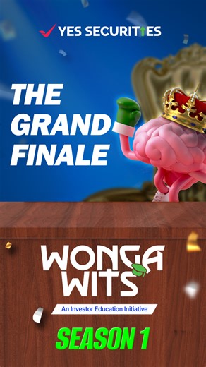 The Wonga Wits Finale is here! 🏆🧠 After intense rounds, tough questions, and fierce competition, we’ve finally reached the ultimate showdown. 🔥 Who will take the crown? The smartest minds are about to clash for the final victory! Don’t miss the action; the Grand Finale is now live on YouTube! 🎥 Disclaimer: https://bit.ly/3yKOHTh #YESSECURITIES #WongaWitsSeason1 #Finale #FinanceTrivia #StockMarket #InvestKaroApneStyleSe #Dividend #InvestSmart #FinancialFreedom | YES SECURITIES