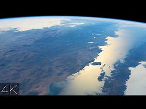 Flying over Mexico from SPACE in 4K