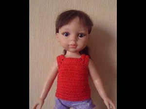 Квадратная кокетка крючком для Paola Reina - ч. 1