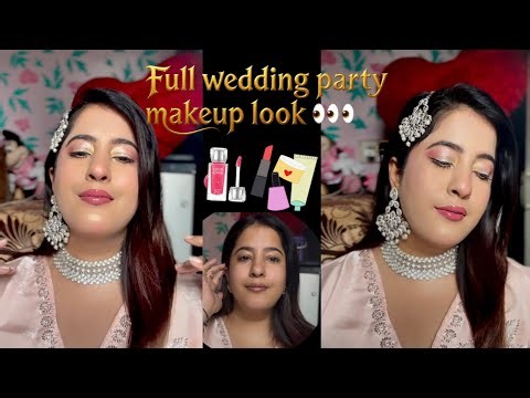 ✨ Flawless Wedding Party Makeup Tutorial ✨ | Step-by-Step Guide to Glam Up! 💄👰 #MakeupTutorial