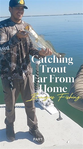 Catching Saltwater Trout Far From Home #fishing #saltwaterfishing #florida #trout #troutfishing | Benegas Fishing