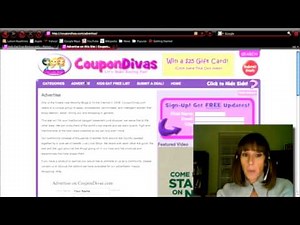 Using the Coupon Divas Website