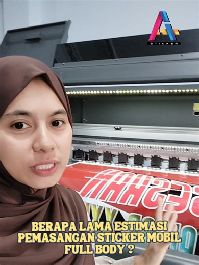 ESTIMASI PEMASANGAN STICKER MOBIL FULLBODY