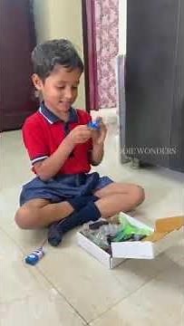 🌀 DIY Battery-Powered Mini Motor Fan Experiment | Fun Science for Kids!