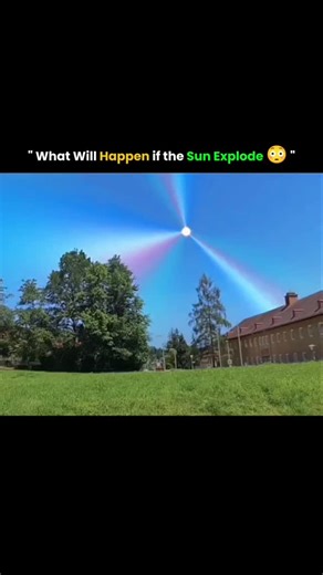 x | If the Sun were to explode, the entire solar system would face instant devastation. An immense burst of light, heat, and radiation would... | Instagram