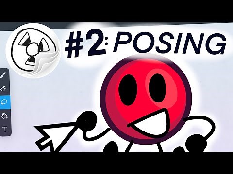 Flipaclip Object Show Basics | Part 2 - Posing & Blinking