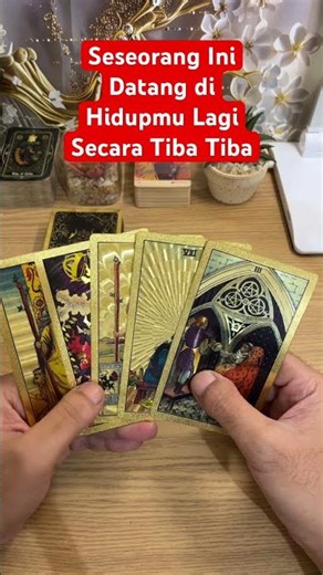 Seseorang ini Datang di hidupmu lagi secara tiba tiba | Tarot hari ini #tarot #tarotreading