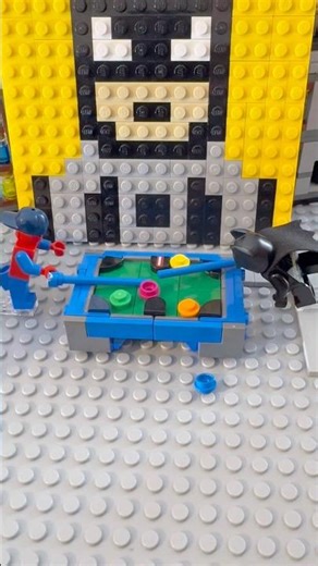 LEGO Pool Table for Spider-Man & Batman to Play