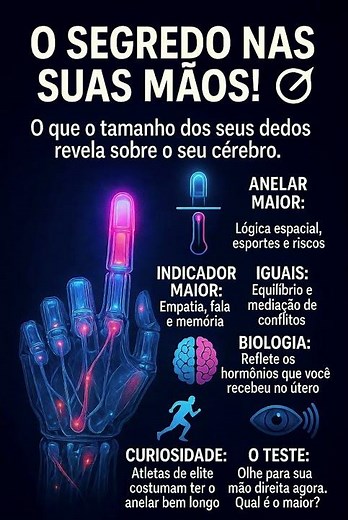 SUA MÃO REVELA QUEM VOCÊ É! 🖐️😱 #psicologia #curiosidades #corpohumano