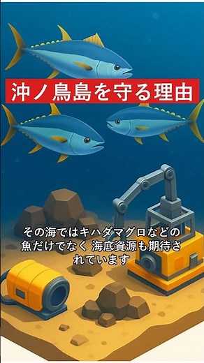 沖ノ鳥島を守る理由 #ネタチャンネル #Shorts #雑学 #豆知識 #社会の雑学 #沖ノ鳥島 #日本 #EEZ #排他的経済水域 #領土問題 #海洋資源 #地政学 #日本の雑学 #知って得する