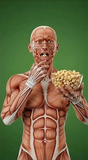 What Happens If a Popcorn Kernel Gets Stuck in Your Throat? 🍿 #digestion #science #digestiveprocess