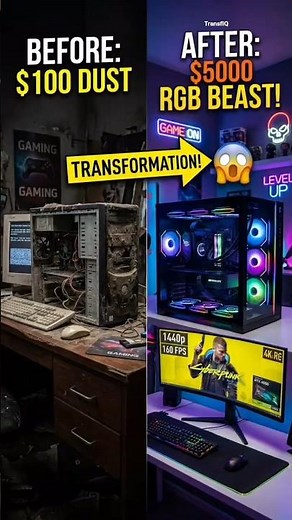 Old Gaming Computer Transformation | Satisfying PC Rebuild Video