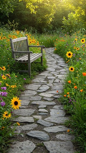 Vintage Rustic Garden Magic! 🌾🏡 #shorts